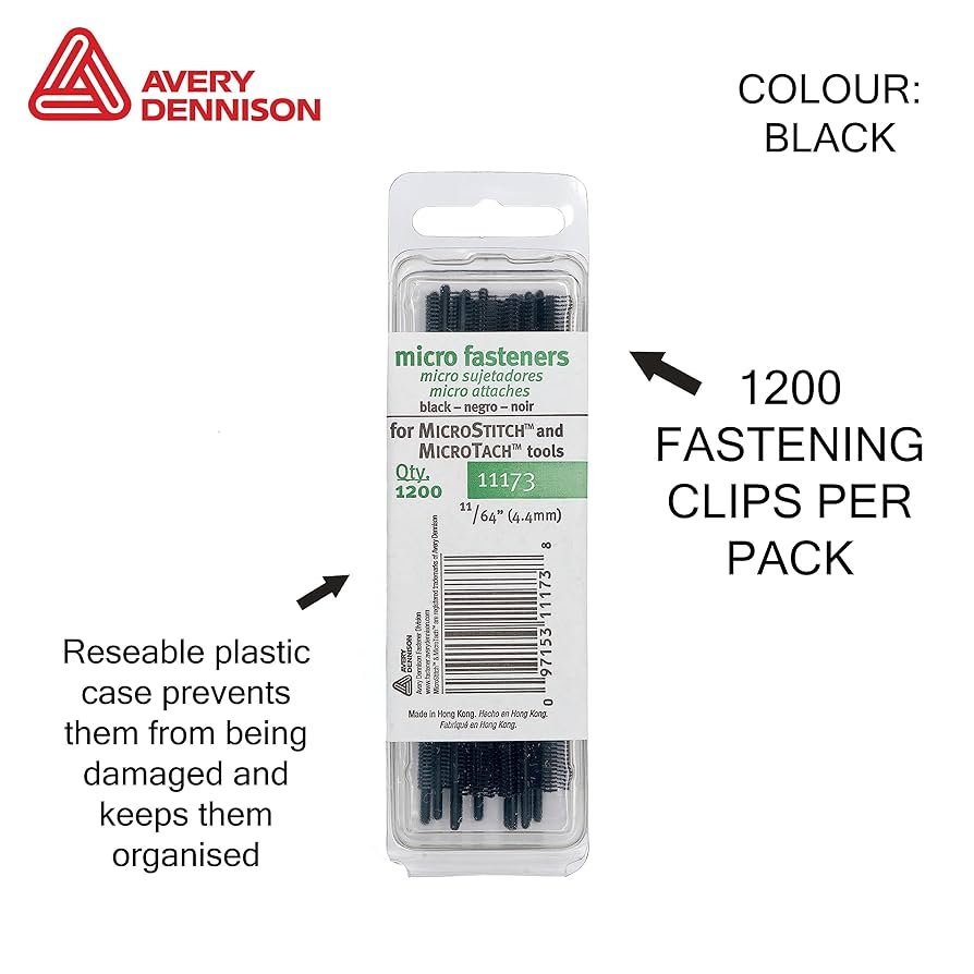 NEWS - レフィル Amazon.co.jp: Micro Stitch Fastener Refills 4.4mm-Black